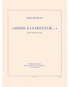 Songe À La Douceur (Cello)