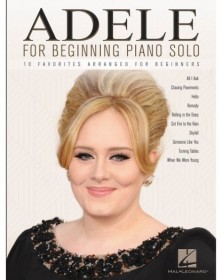 Adele For Beginning Piano Solo