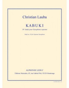 Christian Lauba : Kabuki 16ème Etude