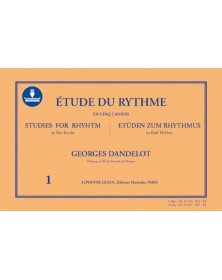 Georges Dandelot : Etude Du Rythme Vol.1 + Audio en ligne