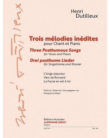 Three Posthumous Songs