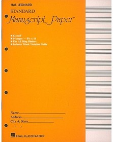 Standard Manuscript Paper...