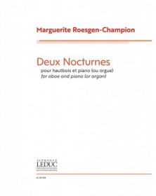 Deux Nocturnes For Oboe And...