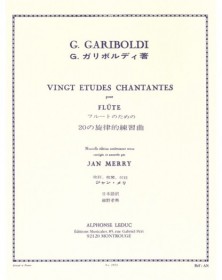 Giuseppe Gariboldi : 20 Études Chantantes Op.88