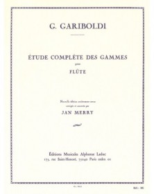 Giuseppe Gariboldi : Etude complète des Gammes Op.127