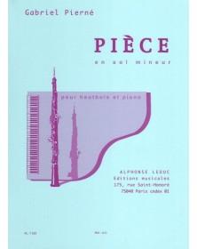 Piece in G minor (Oboe and...