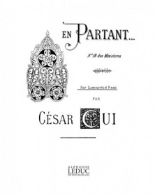 En Partant (Clarinet)