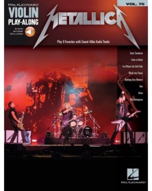 Violin Play-Along Volume 70 - Metallica