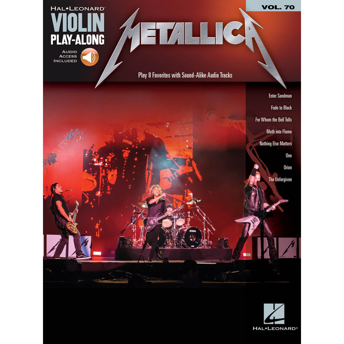 Violin Play-Along Volume 70 - Metallica