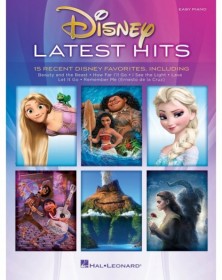 Disney Latest Hits - Recueil de 15 chansons pour Piano Facile