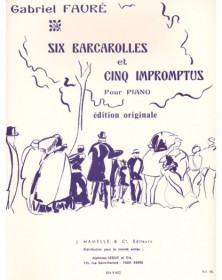 6 Barcarolles Et 5 Impromptus