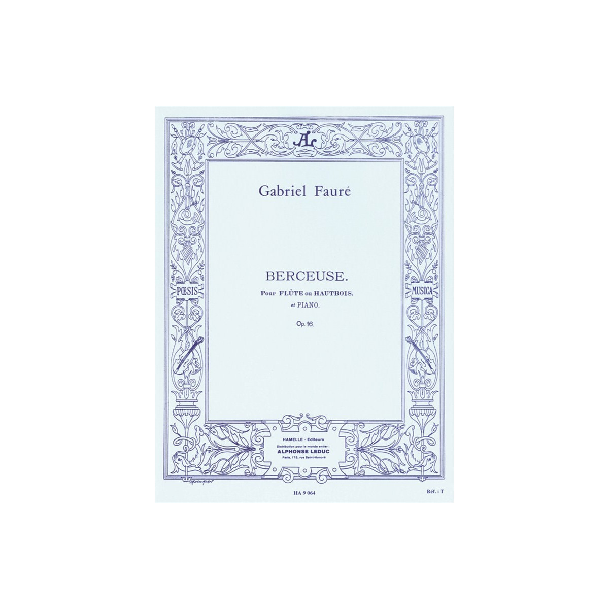 Gabriel Fauré : Berceuse Op.16 - Flûte et Piano