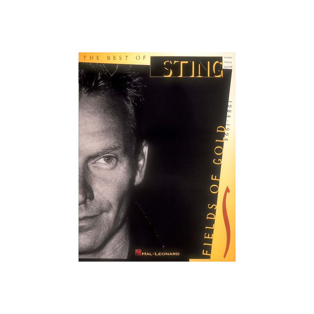 Sting - Fields of Gold - Recueil pour Piano, Voix et Guitare - Hal Leonard