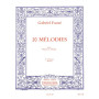 Gabriel Fauré : 20 Mélodies Vol. 2 Mezzo