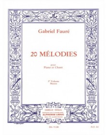 Gabriel Fauré : 20 Mélodies Vol. 3 Mezzo