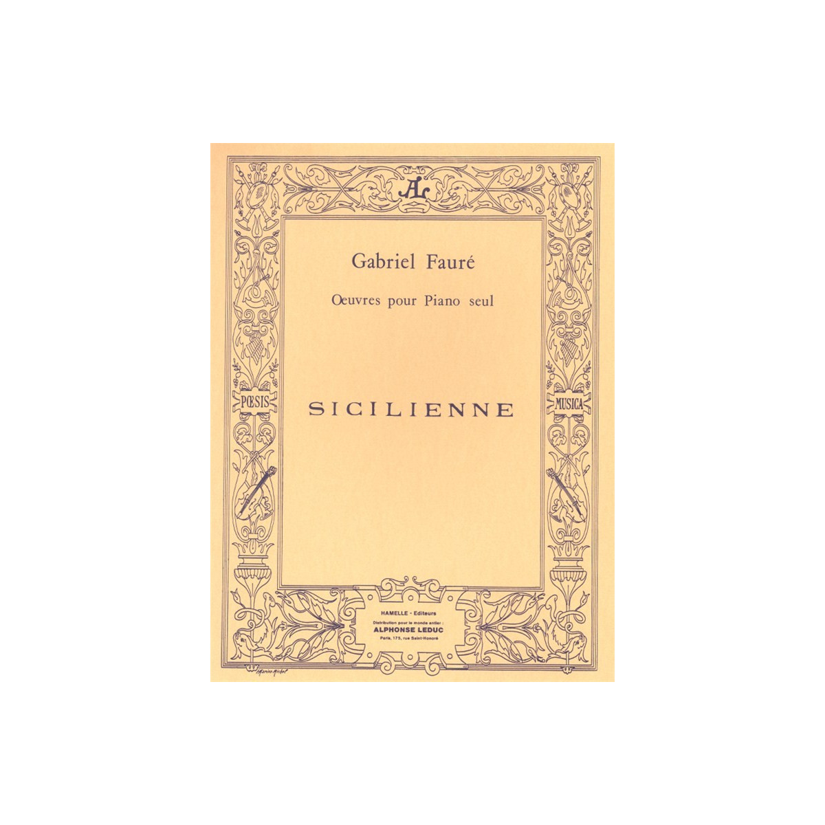 Gabriel Fauré : Sicilienne Op.78