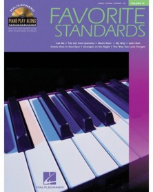 Piano Play-Along Volume 15 - Favorite Standards