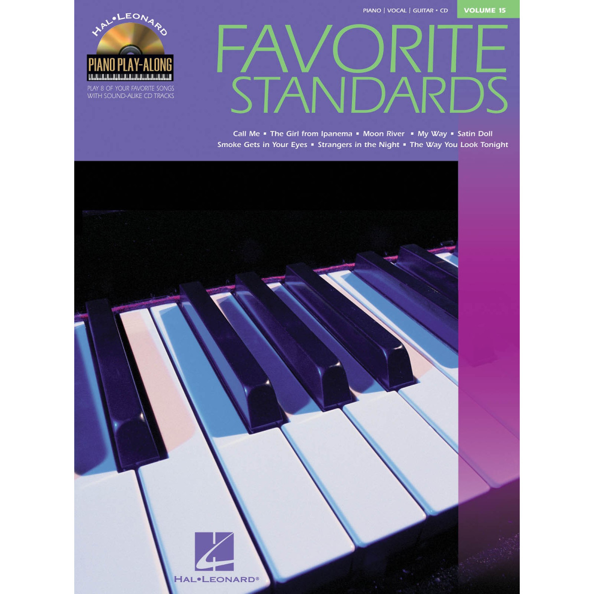 Piano Play-Along Volume 15 - Favorite Standards