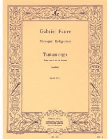Tantum Ergo Pour Choeur De...