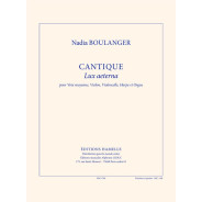 Boulanger N: Cantique