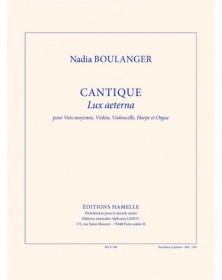 Boulanger N: Cantique