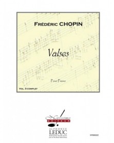 Chopin Valses Volume 3 Piano