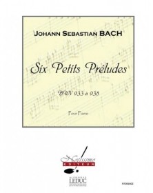 6 Petits Preludes Bwv933 A