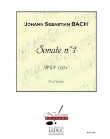 Sonate N01 Bwv1001