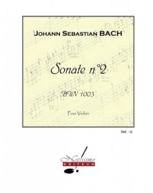 Sonate N02 Bwv1003