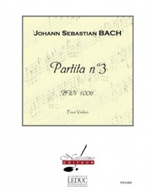 Partita N03 Bwv1006