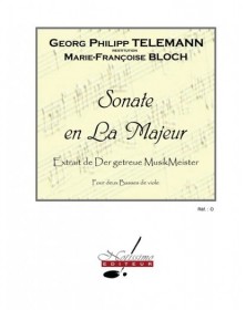 Sonate En La Majeur