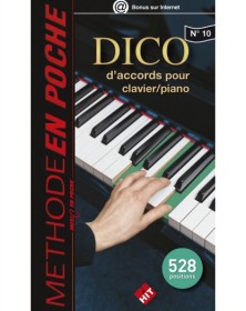 Music en Poche N° 10 : Dictionnaire d'accords pour clavier