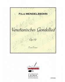 Venetianisches Gondellied Op19