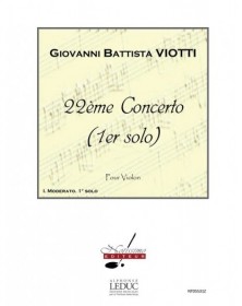 Concerto No 22 Solo No 1...