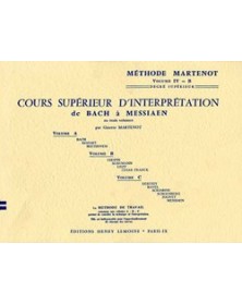 Martenot : Etude vivante du Piano Vol. 4 - Supérieur B