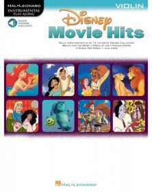 Disney Movie Hits - Partitions Faciles pour  Violon + Audios - Hal Leonard
