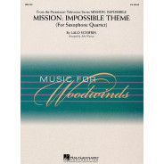 Mission Impossible Theme - Sax Quartet - Hal Leonard