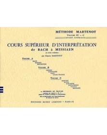 Martenot : Etude vivante du Piano Vol. 4 - Supérieur C