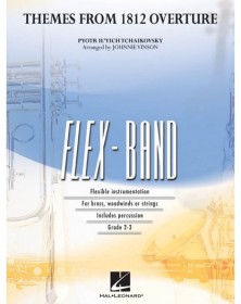 Pyotr Ilyich Tchaikovsky  - Johnnie Vinson : Themes From 1812 - Overture - Flex-Band