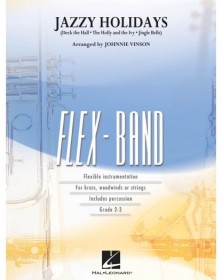 Jazzy Holidays - Flex-Band - Conducteur + Parties - Hal Leonard