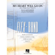My Heart Will Go On - Flex-Band - Conducteur + Parties - Hal Leonard