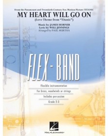 My Heart Will Go On - Flex-Band - Conducteur + Parties - Hal Leonard