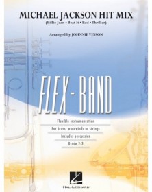 Michael Jackson Hit Mix - Flex Band - Conducteur + Parties - Hal Leonard