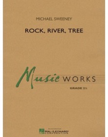 Rock, River, Tree