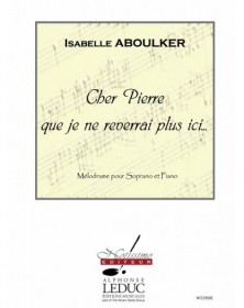 Cher Pierre Que Je Ne...