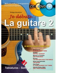 Je Débute la Guitare 2 + CD + DVD