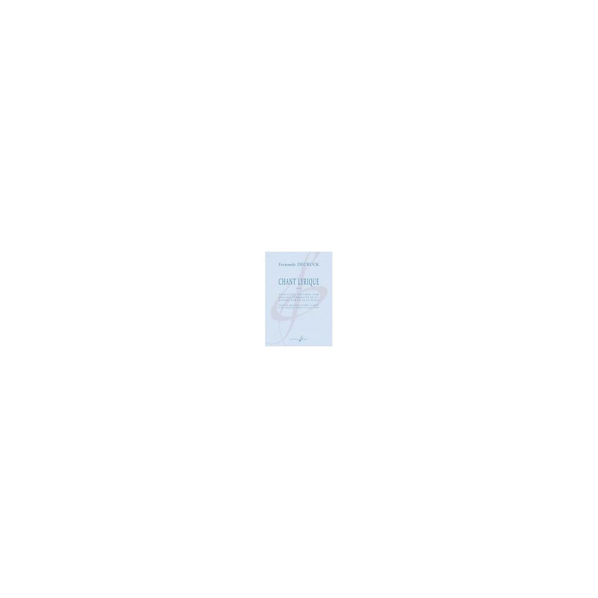 Chant Lyrique Op. 69