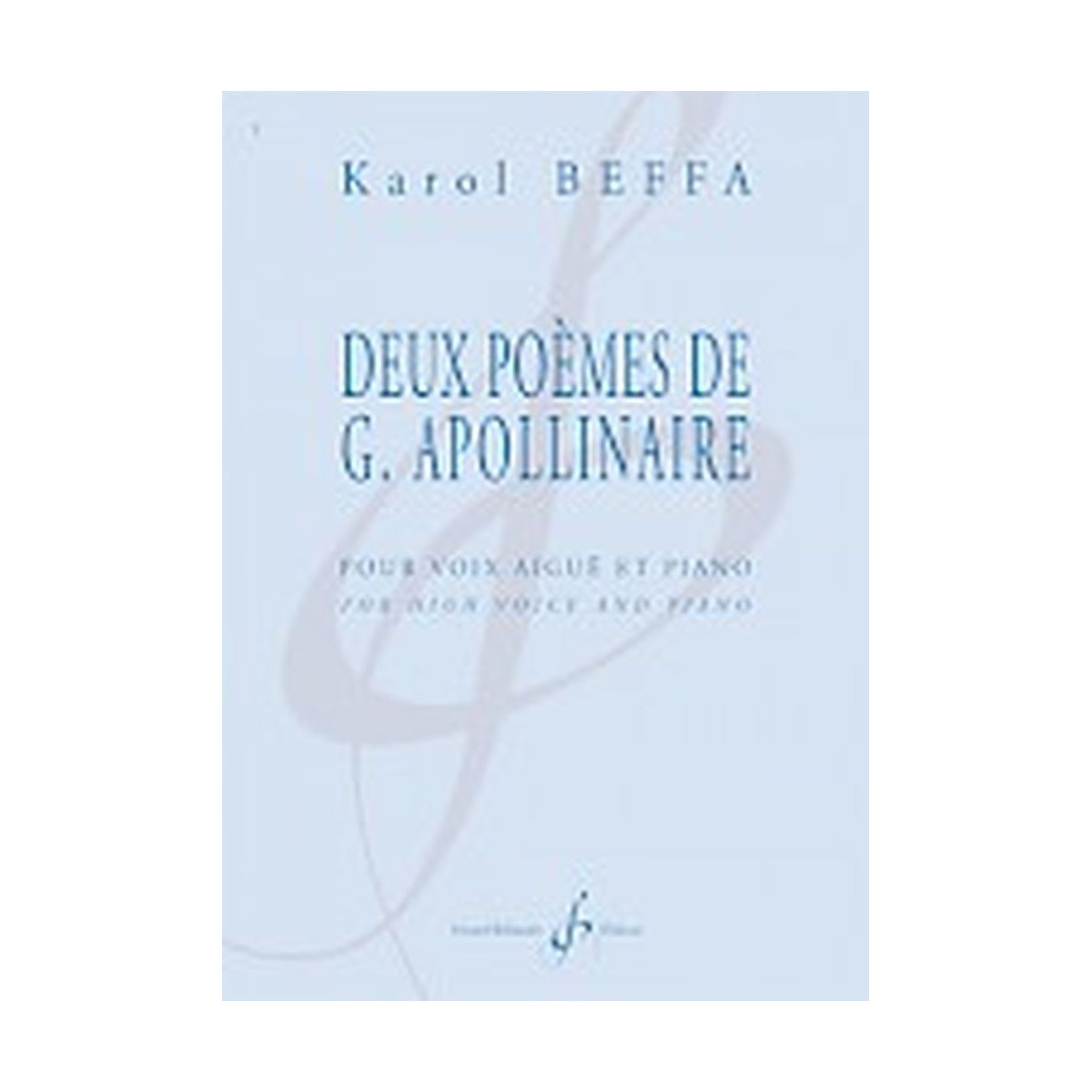 Deux Poemes De Guillaume Apollinaire