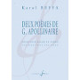 Deux Poemes De Guillaume Apollinaire
