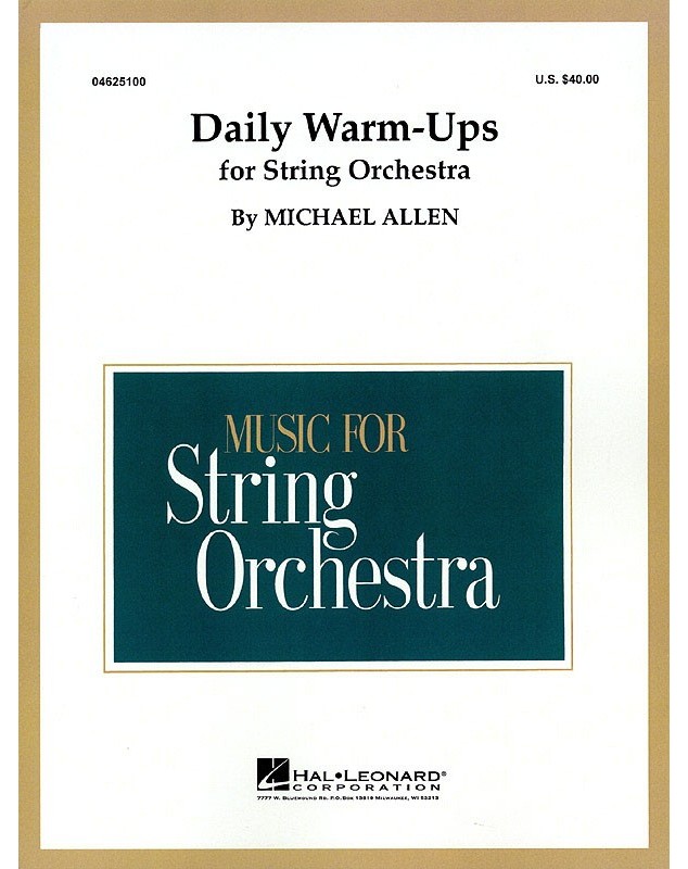 Daily Warm-Ups for String Orchestra